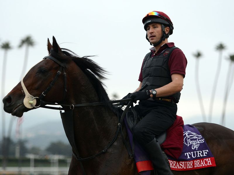 Before racing and Treasure Beach is among those on the track...