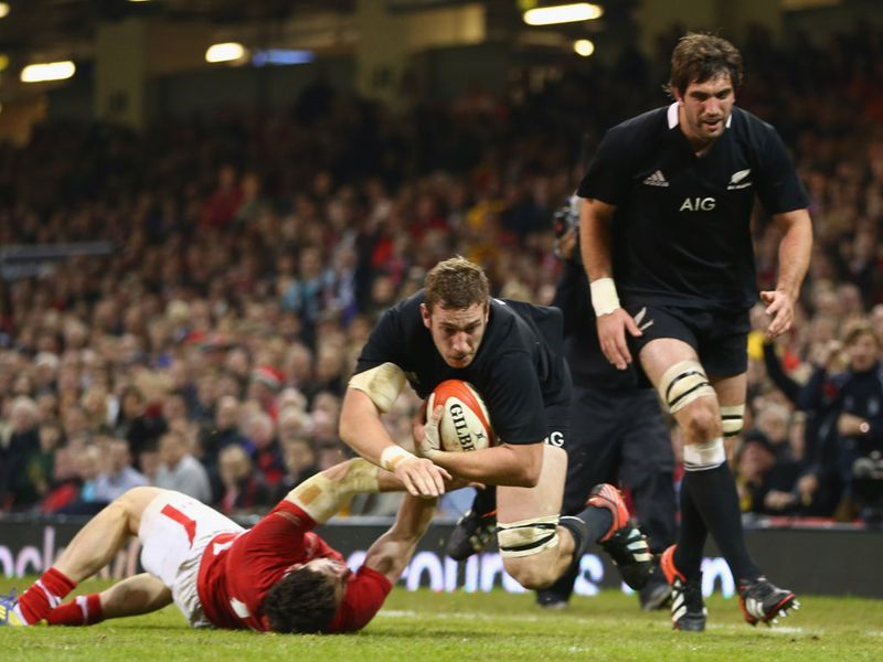 Luke Romano gets on the scoresheet for New Zealand