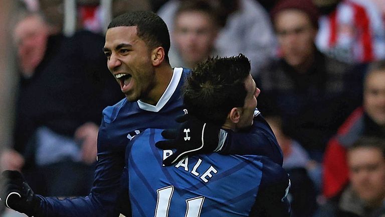 Aaron Lennon: Created seven out of 10 Tottenham chances against Manchester United