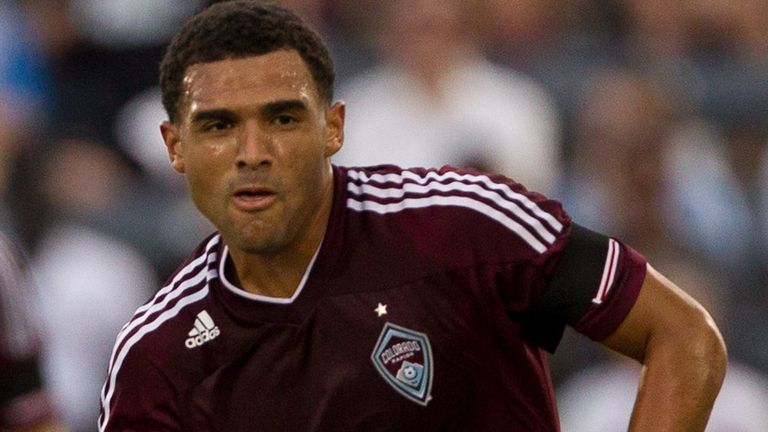 Andre Akpan: Featured in friendly for Derby