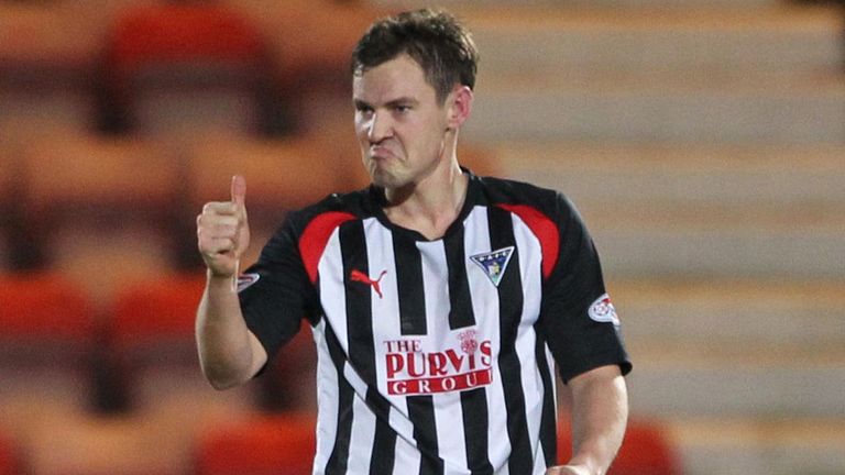 Andy Barrowman: Scored Dunfermline's winner