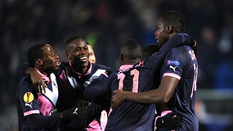 Cheick Diabate: Enjoyed an eventful evening as Bordeaux tasted cup joy