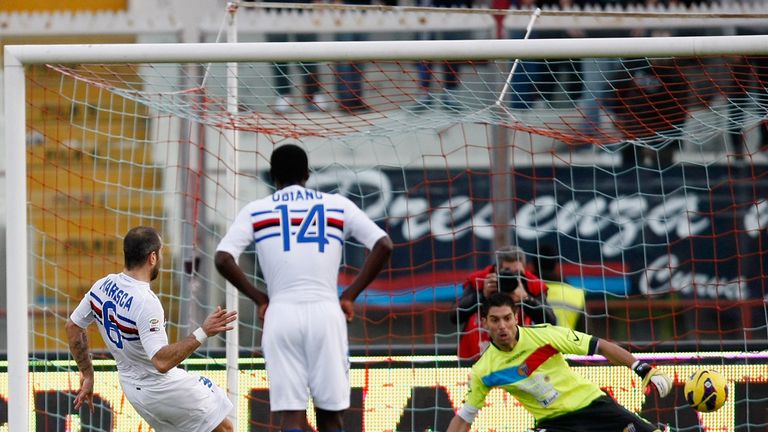 Enzo Maresca had given Sampdoria the early lead