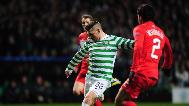 Hooper: in fine form for Celtic