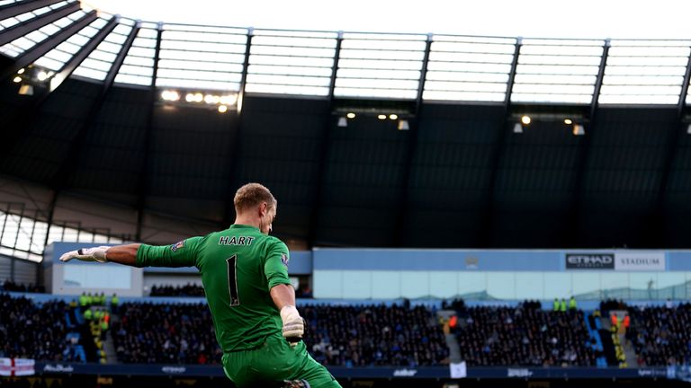 Joe Hart: Will wear new Manchester City kit by Nike next season