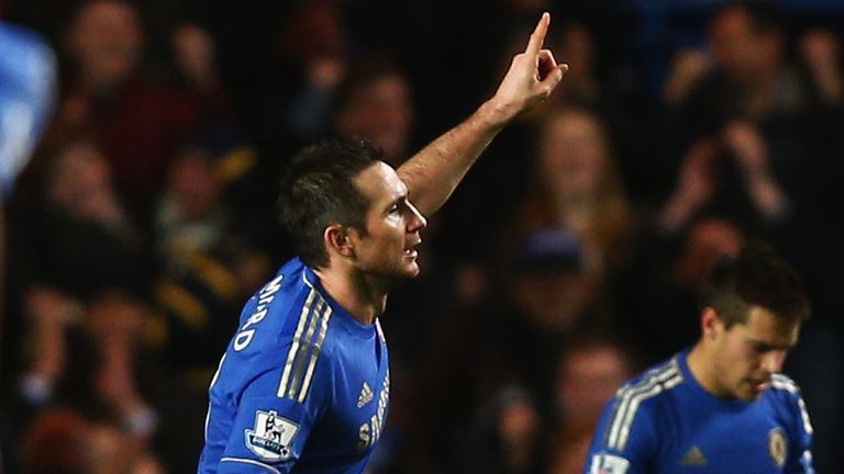 Frank Lampard: Proud to break Chelsea goalscoring record