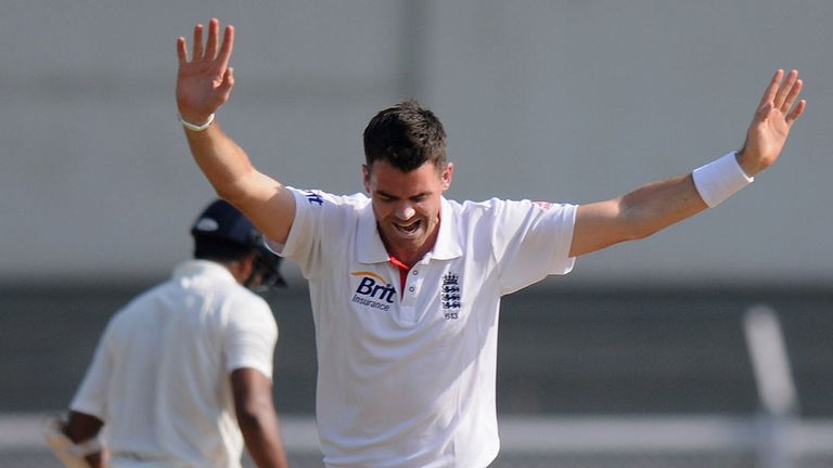 Jimmy Anderson was in top form to help England seal the series in Nagpur
