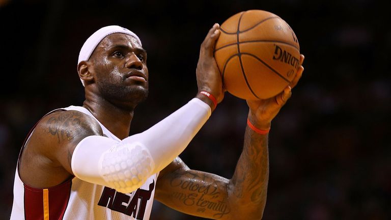 LeBron James: 30 points in an easy win for the Miami Heat