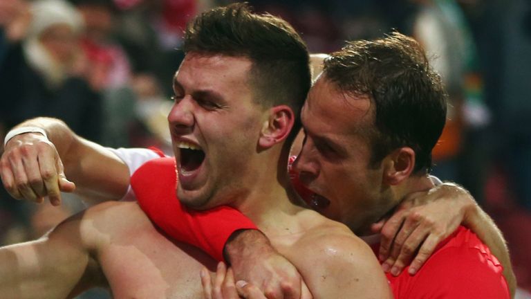 Adam Szalai netted Mainz's late winner