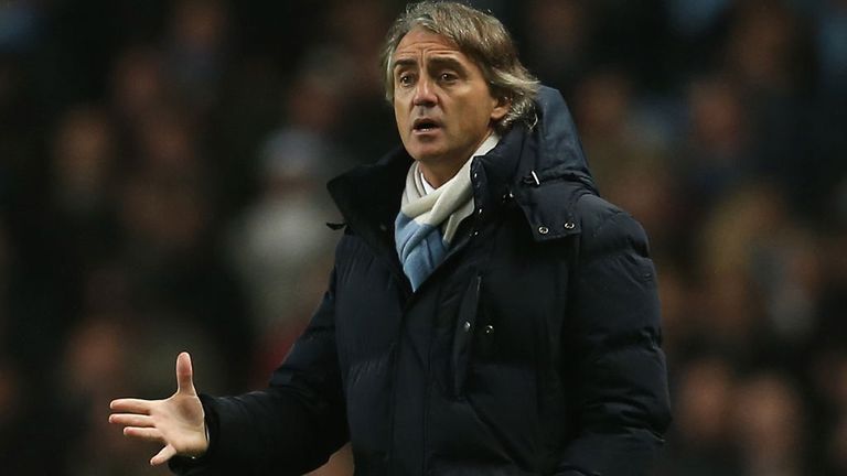 Roberto Mancini: Only a glimmer of a chance left of retaining Premier League title