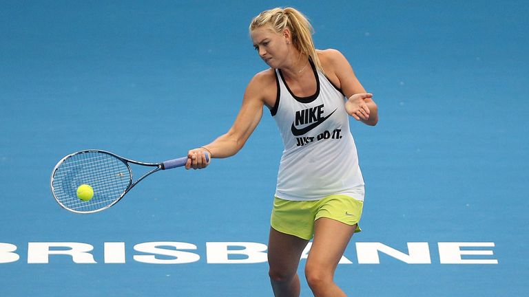 Maria Sharapova: Struggling with collarbone injury