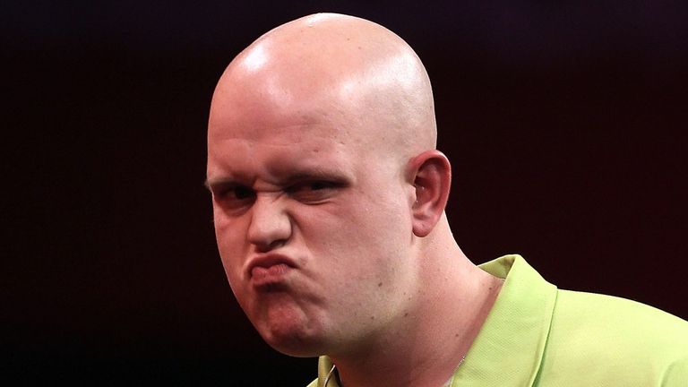 Michael van Gerwen: Defied foot injury to beat Colin Lloyd