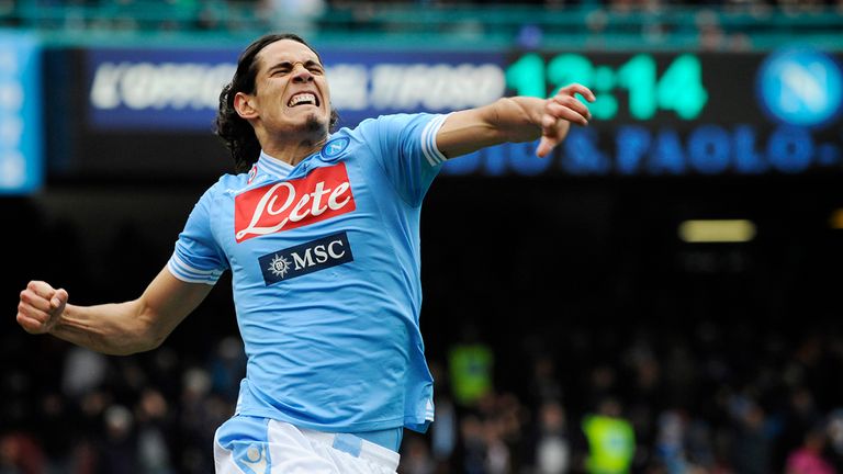Edinson Cavani: Scored twice in Napoli win