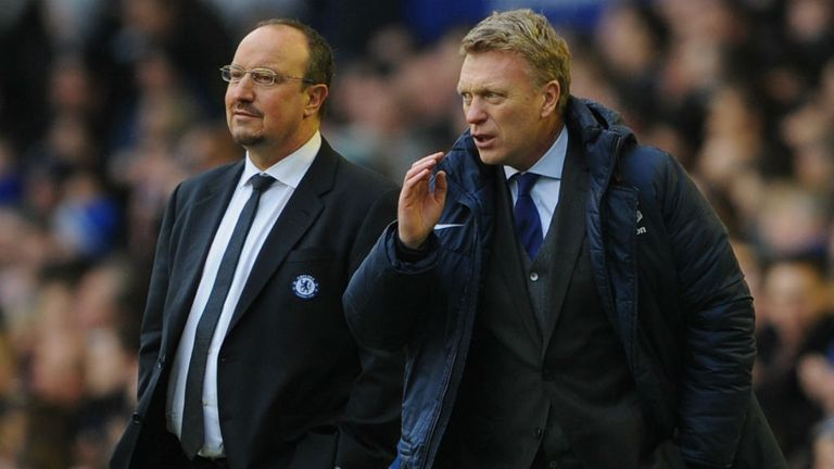 Rafa Benitez and David Moyes