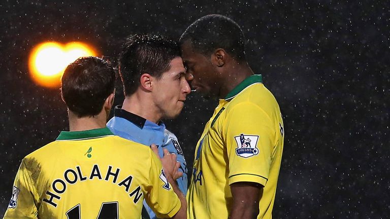 Samir Nasri: Appeared to headbutt Sebastien Bassong
