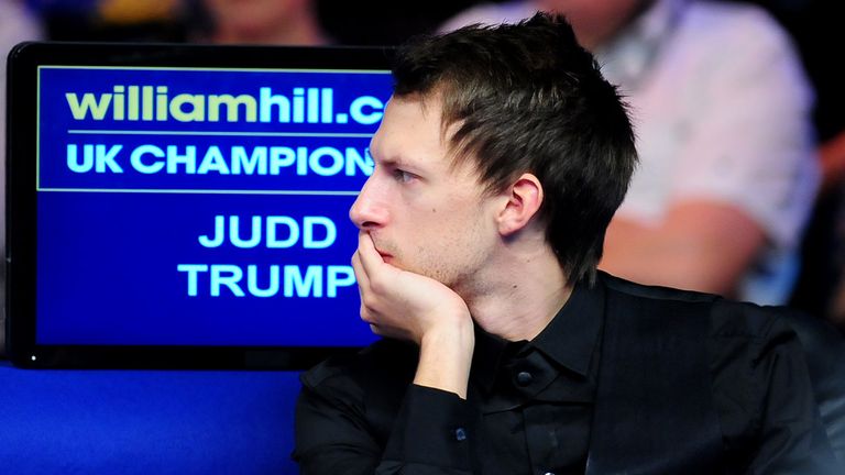 Judd Trump: Sent home after losing the last four frames to Mark Joyce