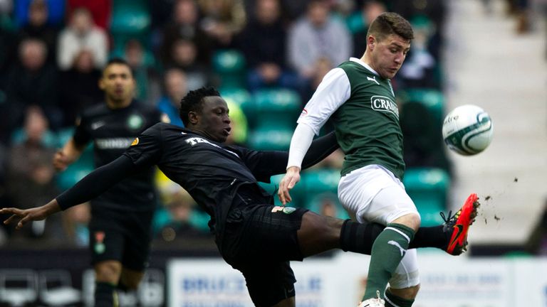 Victor Wanyama: Tackles Gary Deegan