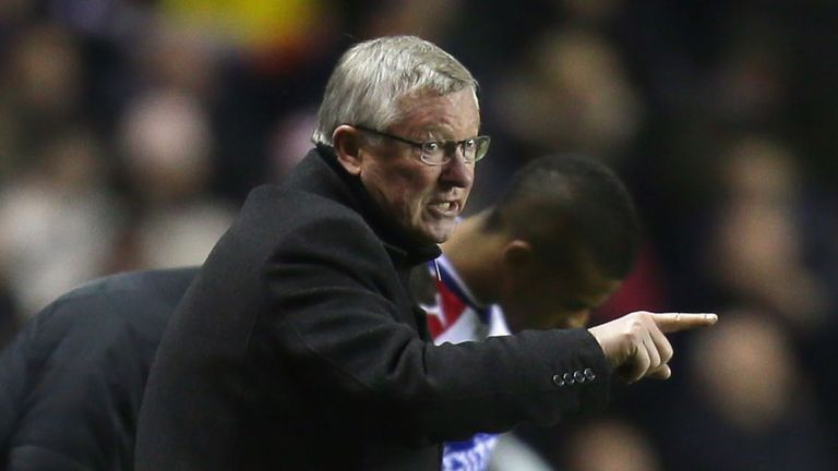 Sir Alex Ferguson: Not happy with defending at Reading
