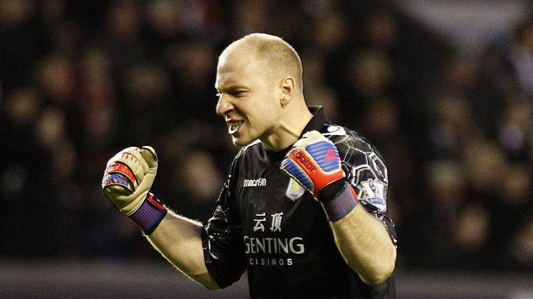 Bard Guzan: Is mentally strong enough to cope with recent heavy defeats, according to Paul Lambert