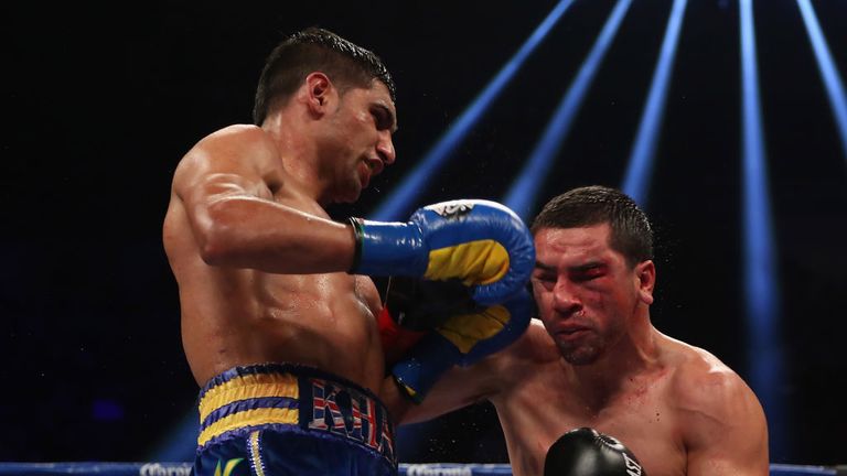 Khan: had too much for Molina