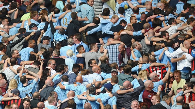 Some Manchester City fans may be standing at the Etihad soon
