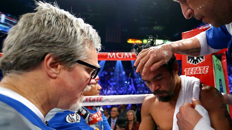 Pacquiao: Suffered knockout defeat to Marquez last weekend