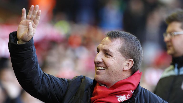 Brendan Rodgers: Has enjoyed a positive first season at Liverpool
