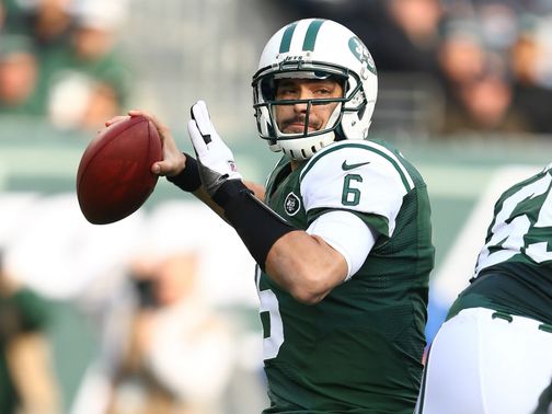 Mark Sanchez: Intercepted three times