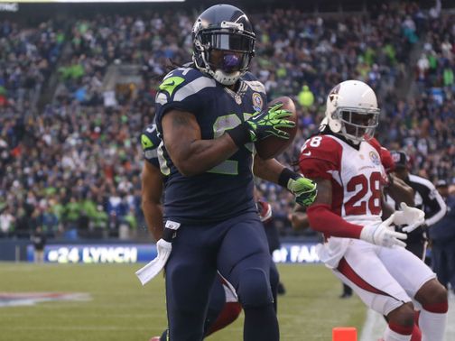 Marshawn Lynch runs riots over the Cardinals