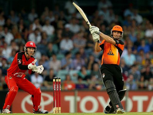 Shaun Marsh: Perth Scorchers opener hit 85 off 52 balls&nbsp;