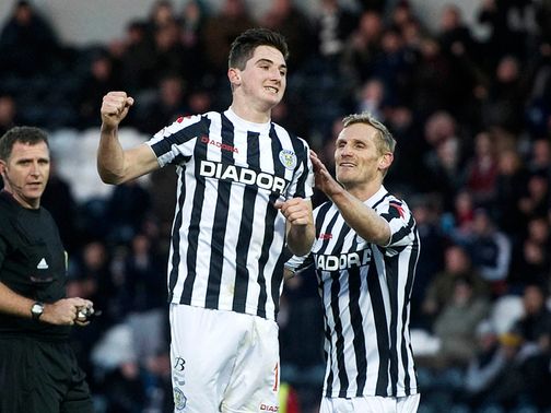 Kenny McLean celebrates his opener