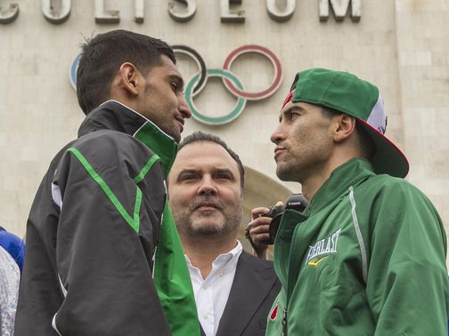 Amir Khan: Faces Carlos Molina in LA