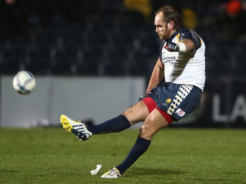 Andy Goode: Ruled out minutes before kick off