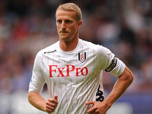 Brede Hangeland: Yet to agree a new deal at Fulham