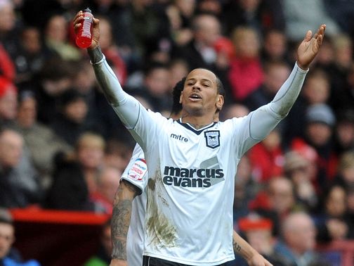 DJ Campbell: Scored twice in Tractor Boys victory