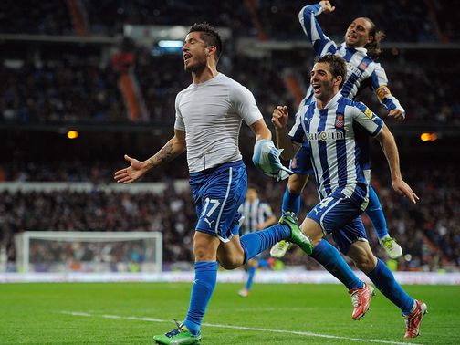 Juan Albin earns Espanyol a late point