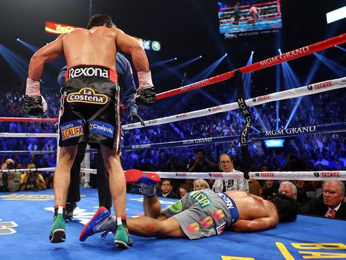 Pacquiao is sent crashing to defeat