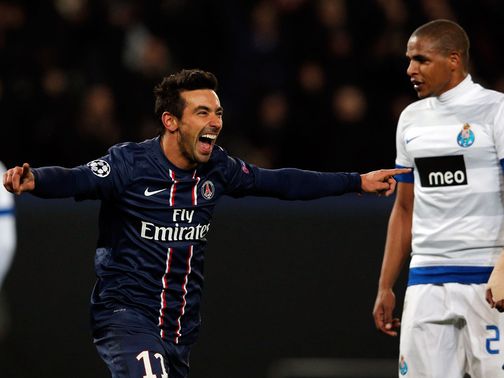 Ezequiel Lavezzi scored a late winner for PSG