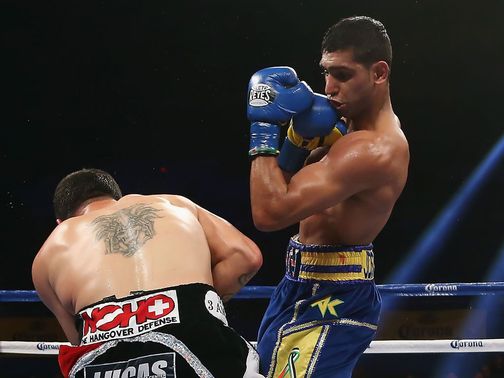 Amir Khan: Now wants rematch with Garcia