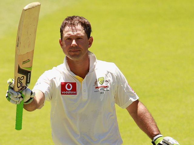 Ricky Ponting: Made just eight in his final Test innings