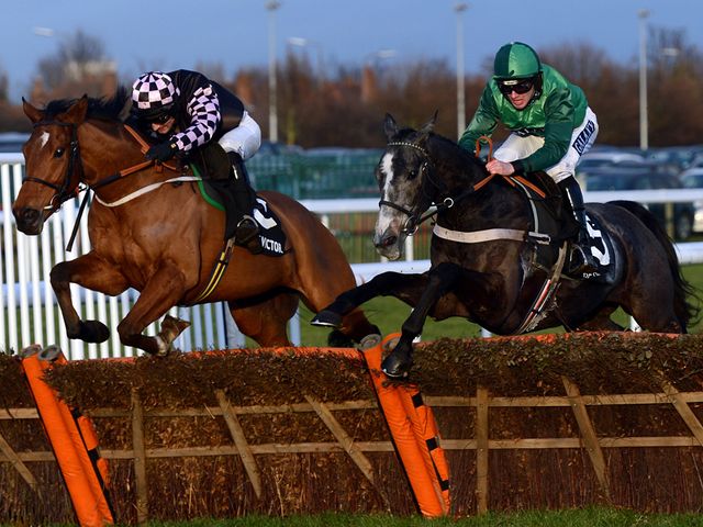 Kashmir Peak (left) throws down his challenge