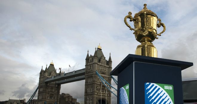 The Rugby World Cup: Taking place in England in 2015