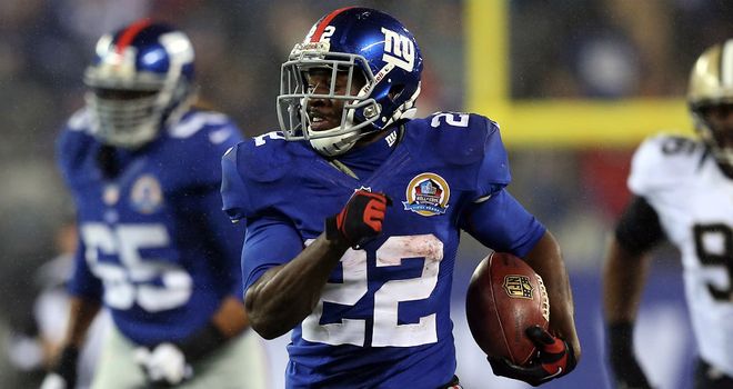 David Wilson: Record explosion for the New York Giants