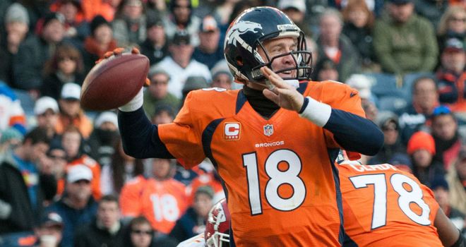 Peyton Manning: won division title in his first season in Denver