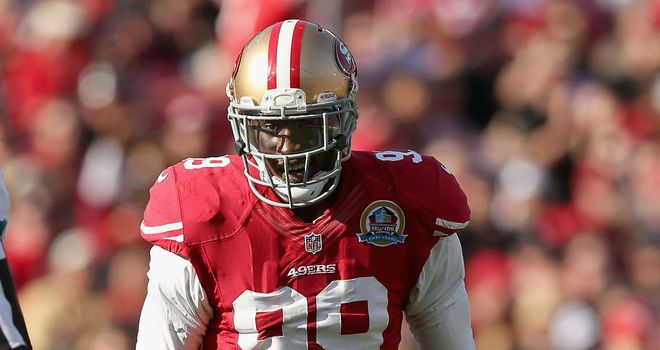 Aldon Smith: Selected as starting outside linebacker for NFC