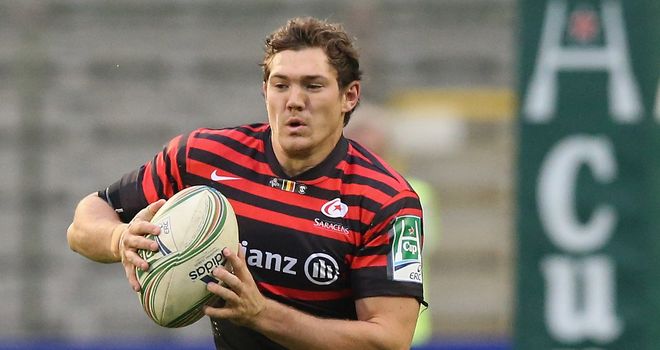 Alex Goode has been ruled out of Saracens' clash with Racing Metro