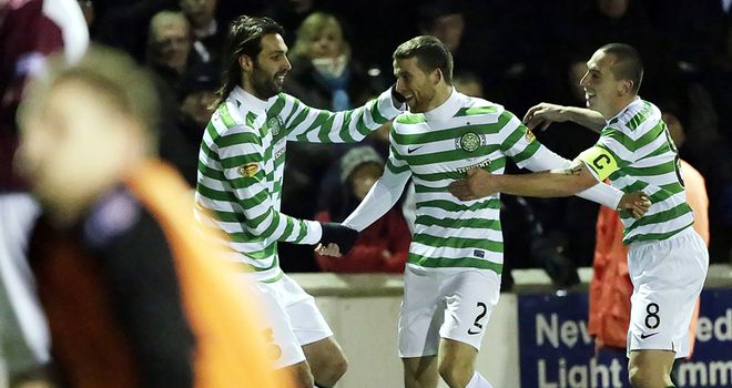 Adam Matthews: His goal won it for Celtic at Arbroath