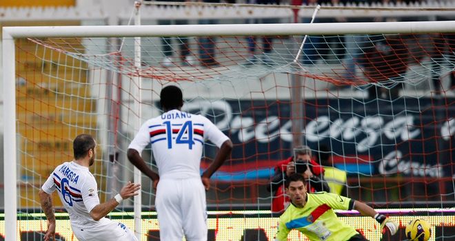 Enzo Maresca had given Sampdoria the early lead
