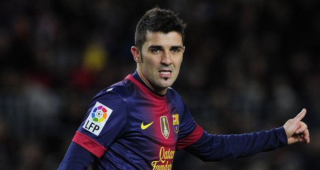 David Villa: Has been linked to England but wouldn't come cheap