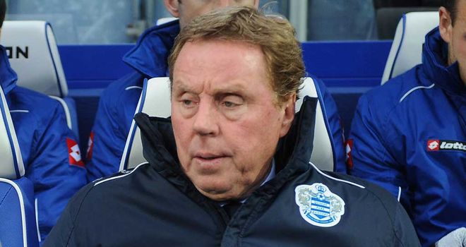 Harry Redknapp: Charged with the task of steering QPR to Premier League safety